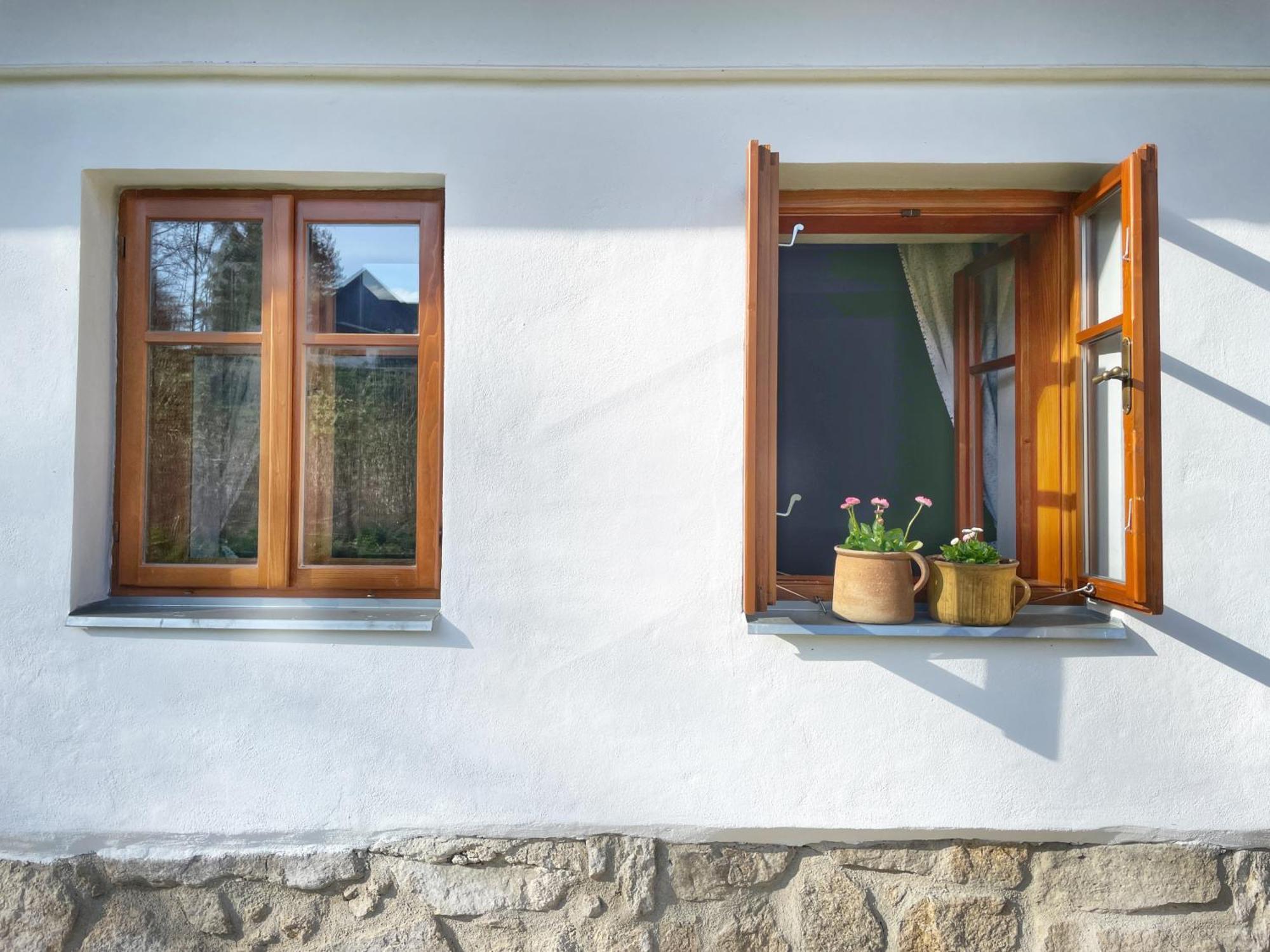 Chalupa Nový Vojířov čp. 27 Nova Bystrice Exterior foto