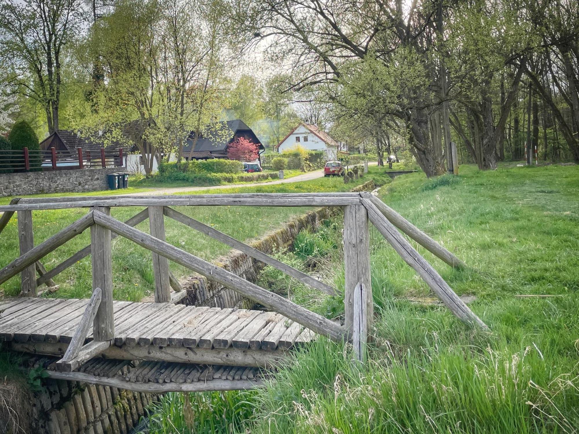 Chalupa Nový Vojířov čp. 27 Nova Bystrice Exterior foto