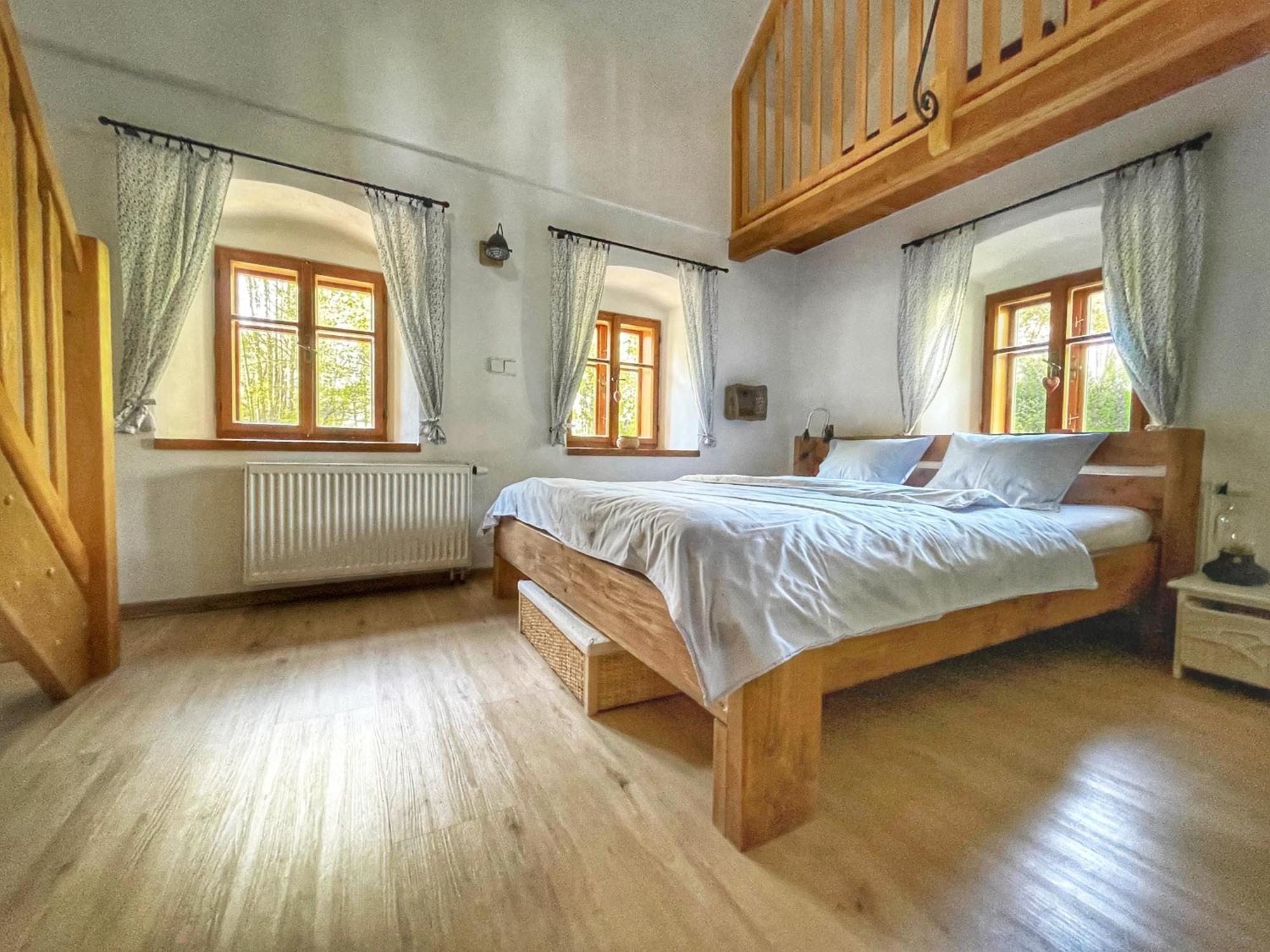 Chalupa Nový Vojířov čp. 27 Nova Bystrice Exterior foto