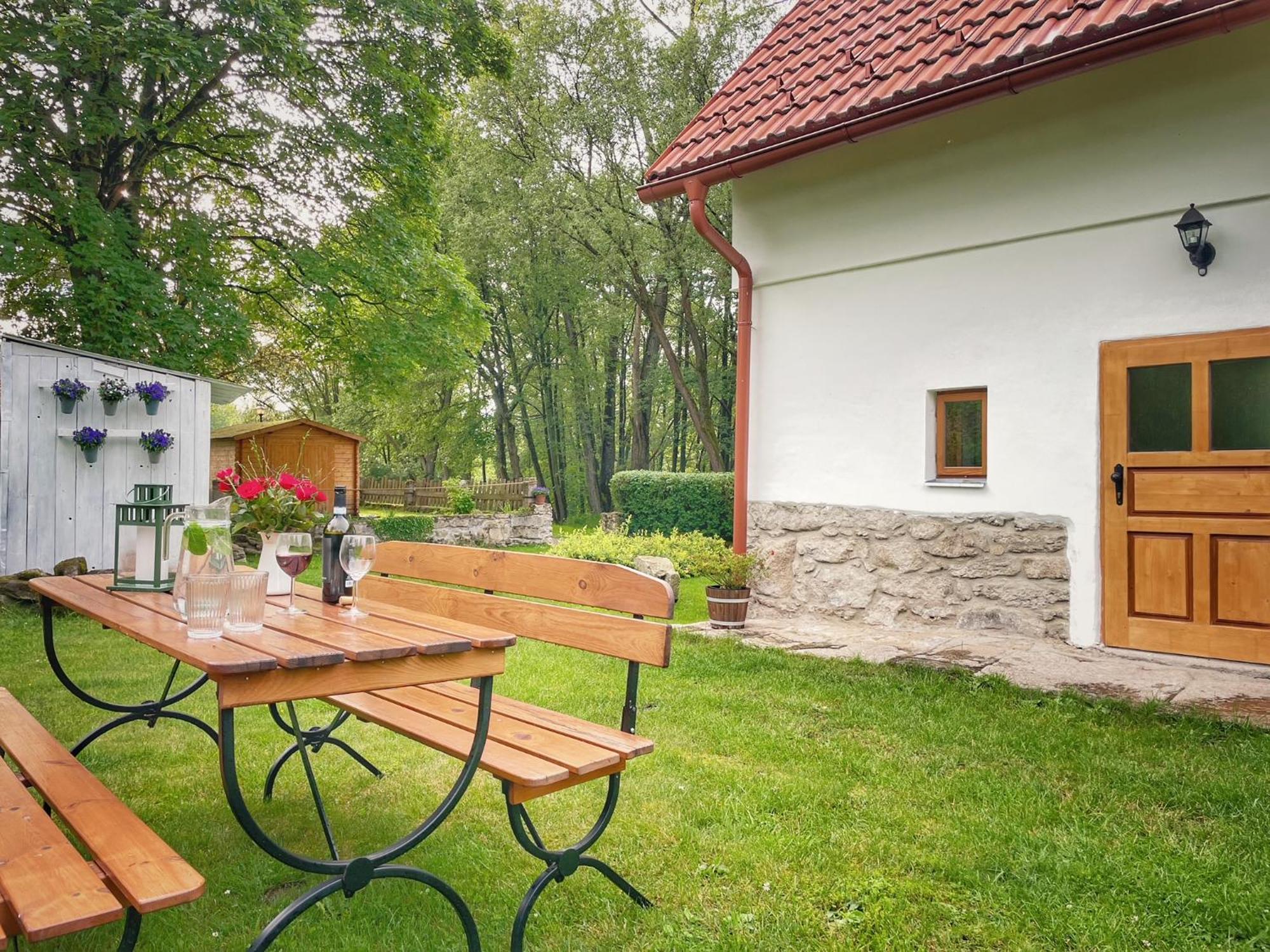 Chalupa Nový Vojířov čp. 27 Nova Bystrice Exterior foto